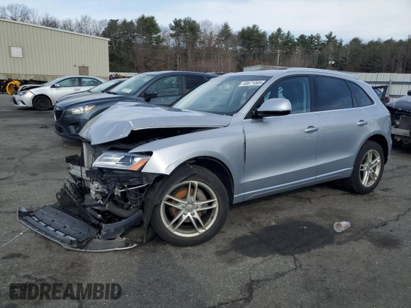 2015 Audi Q5 Premium Plus z VIN WA1LFAFP8FA100379, wystawiony jako Copart lot #49571005 z przebiegiem Nie podano mil oraz Szkody całkowita. Historia ofert i sprzedaży dostępna na DreamBid. Obrazek 1.
