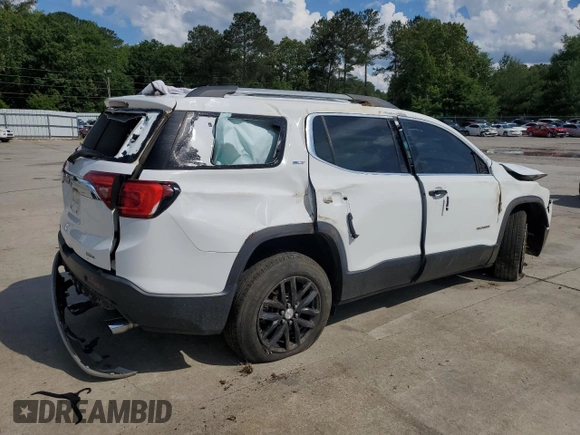 2019 GMC Acadia SLT with VIN 1GKKNMLSXKZ153292, listed as a Copart auction lot 56462415 with 65,172 mi miles and Salvage title. Bid and sale history available at DreamBid. Image 3.