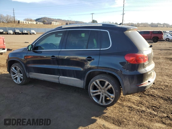 2013 Volkswagen Tiguan SEL with VIN WVGBV3AX3DW058934, listed as a Copart auction lot 44268365 with 112,453 mi miles and Salvage Title. Bid and sale history available at DreamBid. Image 2.