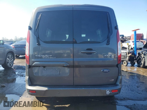2017 Ford Transit Connect XLT z VIN NM0GS9F70H1334484, wystawiony jako Copart lot #46753495 z przebiegiem 134 657 mil mil oraz Czysty tytuł • Clean title. Historia ofert i sprzedaży dostępna na DreamBid. Obrazek 6.