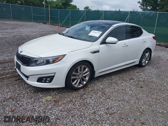 2014 Kia Optima SX Turbo with VIN 5XXGR4A69EG281560, listed as a IAAI auction lot 42366130 with 178,227 mi miles and . Bid and sale history available at DreamBid. Image 2.