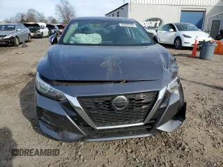 2020 Nissan Sentra S with VIN 3N1AB8BV5LY293705, listed as a Copart auction lot 45698345 with 77,528 mi miles and Salvage Title. Bid and sale history available at DreamBid. Image 5.