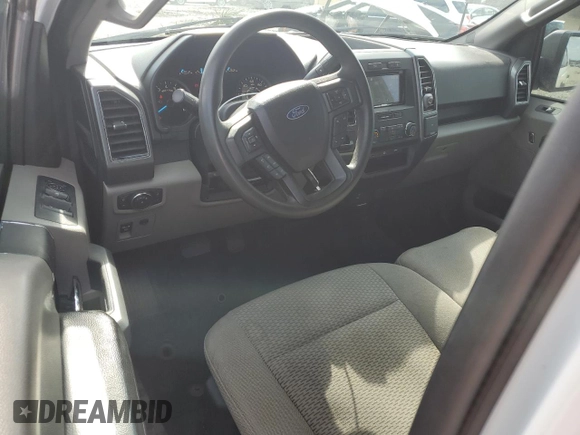 2018 Ford F-150 XL with VIN 1FTEW1CB8JFC30701, listed as a Copart auction lot 43772675 with 109,440 mi miles and Salvage Title. Bid and sale history available at carsss.com. Image 8.
