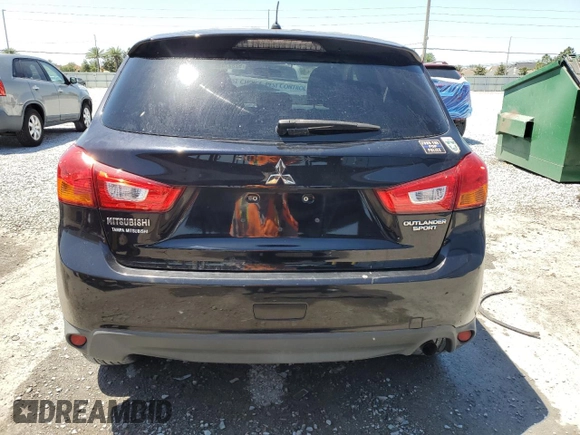 2014 Mitsubishi Outlander Sport ES with VIN 4A4AP3AU7EE016699, listed as a Copart auction lot 52827495 with 121,174 mi miles and Salvage Title. Bid and sale history available at carsss.com. Image 6.