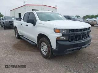 2020 Chevrolet Silverado 1500 Work Truck with VIN 1GCRYAEF5LZ167912, listed as a IAAI auction lot 42109246 with 156,588 mi miles and . Bid and sale history available at DreamBid. Image 1.