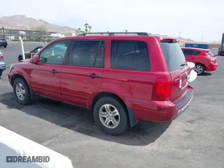 2005 Honda Pilot EX-L with VIN 5FNYF18585B032291, listed as a IAAI auction lot 41880117 with 1 mi miles. Bid and sale history available at carsss.com. Image 3.