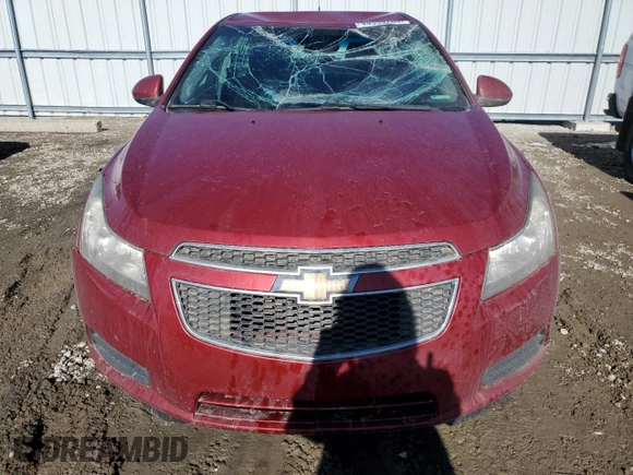 2012 Chevrolet Cruze LT w/1LT with VIN 1G1PF5SC8C7113393, listed as a Copart auction lot 46559284 with 231,534 mi miles and Salvage Title. Bid and sale history available at carsss.com. Image 5.