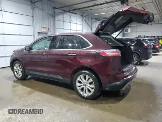 2022 Ford Edge Titanium with VIN 2FMPK4K99NBA68472, listed as a Copart auction lot 87975845 with 41,177 mi miles and Salvage Title. Bid and sale history available at carsss.com. Image 2.