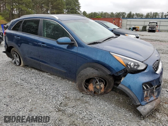 2020 Kia Niro LX with VIN KNDCB3LCXL5400086, listed as a Copart auction lot 49787675 with 66,067 mi miles and Salvage Title. Bid and sale history available at DreamBid. Image 4.