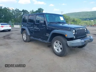 2015 Jeep Wrangler Unlimited Sport with VIN 1C4BJWDG8FL760247, listed as a IAAI auction lot 42612184 with 139,750 mi miles and . Bid and sale history available at DreamBid. Image 1.