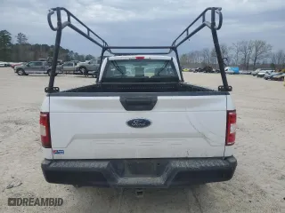 2019 Ford F-150 XL with VIN 1FTMF1CB2KKF30755, listed as a Copart auction lot 42706415 with 0 mi miles and Salvage Title. Bid and sale history available at carsss.com. Image 6.