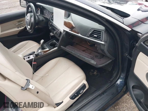 2015 BMW 4 Series 428i with VIN WBA3V7C55FP772912, listed as a IAAI auction lot 41787037 with 76,239 mi miles. Bid and sale history available at carsss.com. Image 5.