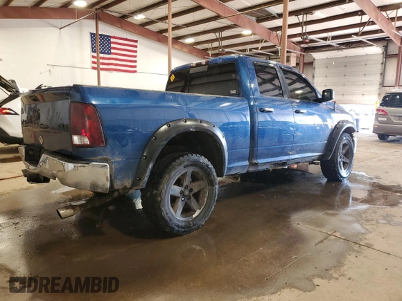 2011 Ram 1500 ST with VIN 1D7RV1GT3BS672064, listed as a Copart auction lot 51210095 with 206,031 mi miles and Salvage Title. Bid and sale history available at carsss.com. Image 3.