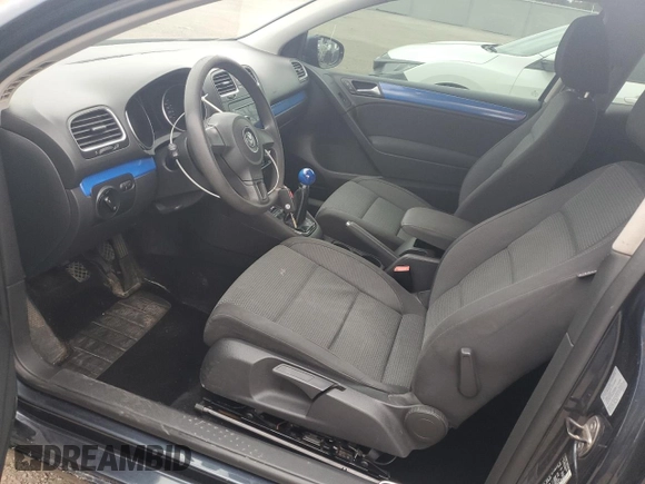 2010 Volkswagen Golf with VIN WVWAA7AJ5AW241990, listed as a Copart auction lot 53784235 with 347,394 mi miles and Salvage title. Bid and sale history available at DreamBid. Image 7.