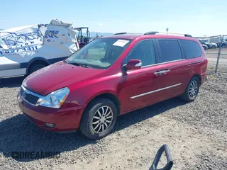 2012 Kia Sedona EX with VIN KNDMH4C70C6417629, listed as a IAAI auction lot 42039065 with 288,061 mi miles. Bid and sale history available at carsss.com. Image 2.