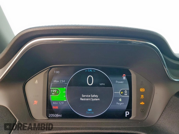 2023 Chevrolet Bolt EV 2LT with VIN 1G1FX6S02P4169017, listed as a Copart auction lot 59164215 with 20,508 mi miles and Salvage title. Bid and sale history available at DreamBid. Image 9.
