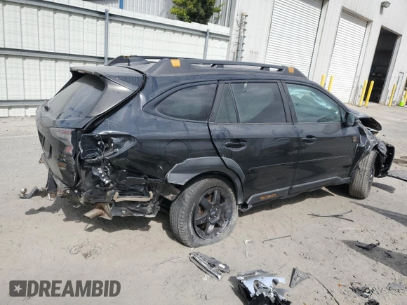 2022 Subaru Outback Wilderness with VIN 4S4BTGUD5N3233606, listed as a Copart auction lot 54491315 with 46,889 mi miles and Salvage title. Bid and sale history available at DreamBid. Image 3.