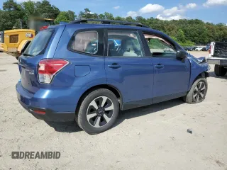2017 Subaru Forester with VIN JF2SJABC2HH590879, listed as a Copart auction lot 61552555 with Not provided miles and Salvage title. Bid and sale history available at DreamBid. Image 3.