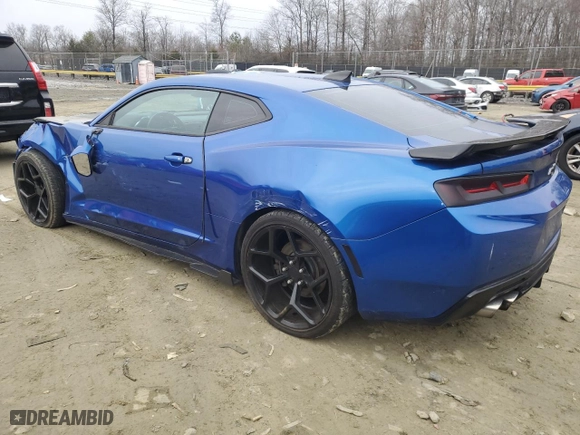 2017 Chevrolet Camaro 1LT with VIN 1G1FB1RS6H0156210, listed as a Copart auction lot 44733455 with 67,752 mi miles and Salvage Title. Bid and sale history available at carsss.com. Image 2.