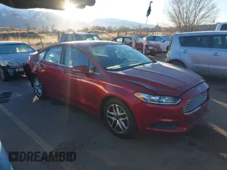 2014 Ford Fusion SE with VIN 3FA6P0HD9ER211403, listed as a IAAI auction lot 41216537 with 120,519 mi miles. Bid and sale history available at carsss.com. Image 1.