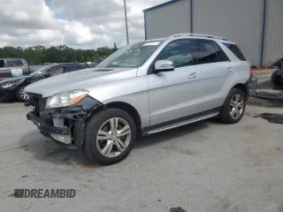 2015 Mercedes-Benz M with VIN 4JGDA5JB7FA527043, listed as a Copart auction lot 55034065 with 90,473 mi miles and Salvage Title. Bid and sale history available at carsss.com. Image 1.
