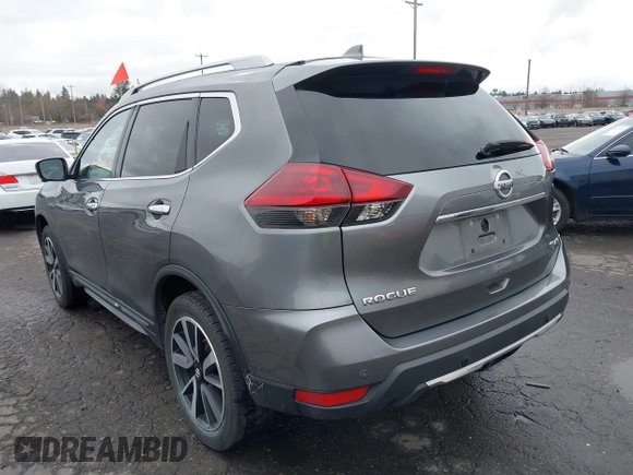 2019 Nissan Rogue SV with VIN 5N1AT2MV3KC791036, listed as a IAAI auction lot 41637400 with 119,653 mi miles. Bid and sale history available at carsss.com. Image 3.