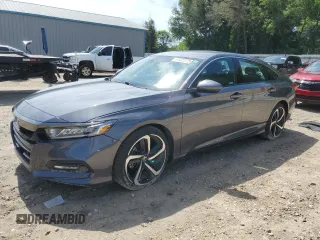 2020 Honda Accord Sport with VIN 1HGCV1F32LA098096, listed as a Copart auction lot 61422775 with 115,302 mi miles and Salvage title. Bid and sale history available at DreamBid. Image 1.