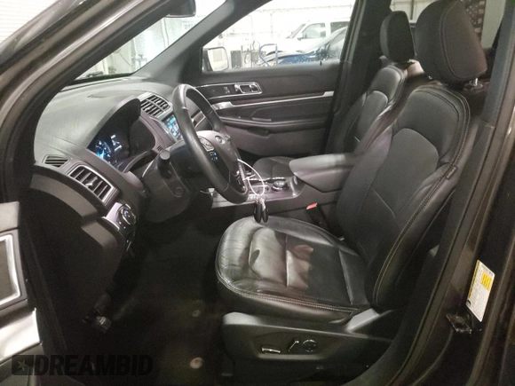 2018 Ford Explorer Limited with VIN 1FM5K8F85JGA12726, listed as a Copart auction lot 59895925 with 199,422 mi miles and Salvage title. Bid and sale history available at DreamBid. Image 7.