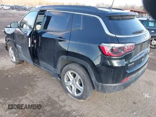 2023 Jeep Compass Latitude with VIN 3C4NJDBN3PT502551, listed as a IAAI auction lot 41327828 with 17,818 mi miles and . Bid and sale history available at DreamBid. Image 3.