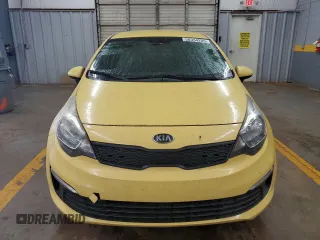 2016 Kia Rio LX with VIN KNADM4A34G6658799, listed as a Copart auction lot 50354285 with 134,091 mi miles and Salvage Title. Bid and sale history available at DreamBid. Image 5.