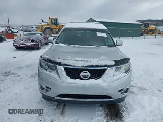 2015 Nissan Pathfinder Platinum z VIN 5N1AR2MM1FC675197, wystawiony jako IAAI lot #41595067 z przebiegiem 96 135 mil mil oraz . Historia ofert i sprzedaży dostępna na DreamBid. Obrazek 12.