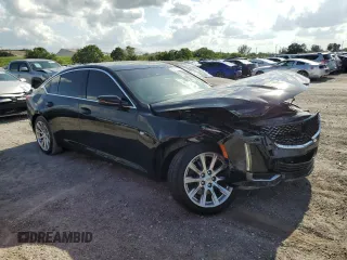2020 Cadillac CT5 Luxury z VIN 1G6DM5RK8L0119235, wystawiony jako Copart lot #52723065 z przebiegiem 82 212 mil mil oraz Szkody całkowita. Historia ofert i sprzedaży dostępna na DreamBid. Obrazek 4.