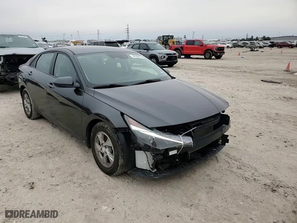 2021 Hyundai Elantra SE with VIN 5NPLL4AG4MH049458, listed as a Copart auction lot 45358155 with 58,475 mi miles and Salvage Title. Bid and sale history available at carsss.com. Image 11.