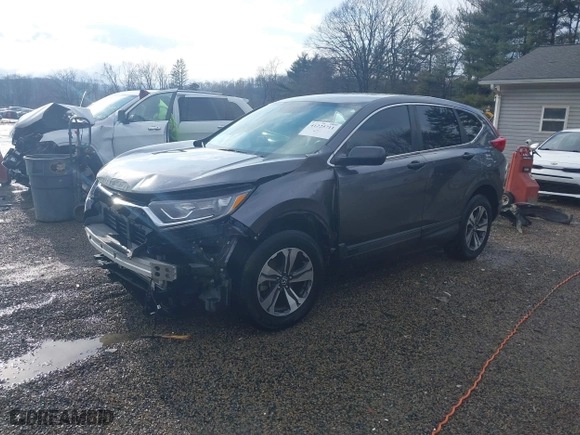 2019 Honda CR-V LX with VIN 5J6RW6H34KL005317, listed as a IAAI auction lot 41225711 with 59,166 mi miles. Bid and sale history available at carsss.com. Image 2.
