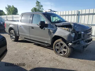 2020 Ford F-150 XL z VIN 1FTEW1E44LFB11738, wystawiony jako Copart lot #62207905 z przebiegiem 52 783 mil mil oraz Szkoda całkowita • Salvage title. Historia ofert i sprzedaży dostępna na DreamBid. Obrazek 4.