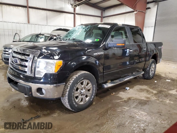 2009 Ford F-150 XL with VIN 1FTRW14809FA89140, listed as a Copart auction lot 52583235 with 154,654 mi miles and Clean Title. Bid and sale history available at carsss.com. Image 1.