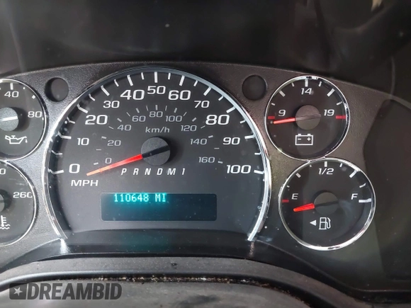 2014 Chevrolet Express Cargo Van with VIN 1GCWGFCA2E1148147, listed as a IAAI auction lot 41101132 with 110,648 mi miles. Bid and sale history available at carsss.com. Image 14.