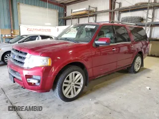 2015 Ford Expedition Max Limited z VIN 1FMJK2AT8FEF26953, wystawiony jako Copart lot #52302515 z przebiegiem 199 046 mil mil oraz Szkoda całkowita • Salvage title. Historia ofert i sprzedaży dostępna na DreamBid. Obrazek 1.