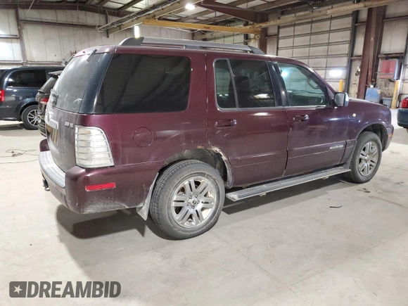 2008 Mercury Mountaineer Premier with VIN 4M2EU48878UJ15902, listed as a Copart auction lot 72962634 with 203,809 mi miles and Salvage Title. Bid and sale history available at carsss.com. Image 3.