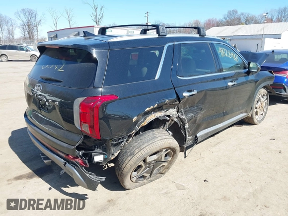 2024 Hyundai Palisade Limited z VIN KM8R54GE6RU695555, wystawiony jako IAAI lot #41828988 z przebiegiem Nie podano mil oraz . Historia ofert i sprzedaży dostępna na DreamBid. Obrazek 4.