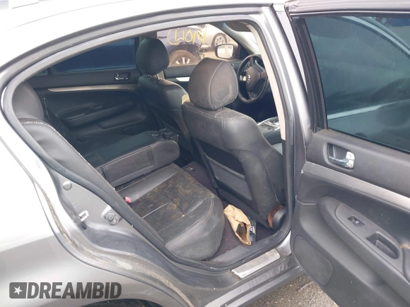2012 Infiniti G37 x with VIN JN1CV6ARXCM977774, listed as a IAAI auction lot 41880832 with Not Provided miles and . Bid and sale history available at DreamBid. Image 8.