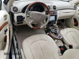 2007 Mercedes-Benz CLK 350 with VIN WDBTK56F27T083650, listed as a Copart auction lot 81491764 with 78,975 mi miles and Salvage Title. Bid and sale history available at DreamBid. Image 8.