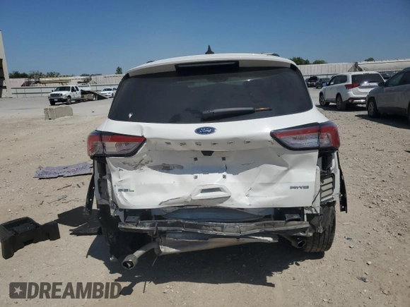 2021 Ford Escape SEL with VIN 1FMCU9H65MUA52314, listed as a Copart auction lot 56951735 with 71,918 mi miles and Salvage title. Bid and sale history available at DreamBid. Image 6.