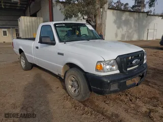 2007 Ford Ranger XL with VIN 1FTYR10U87PA11427, listed as a IAAI auction lot 41447141 with 897,486 mi miles. Bid and sale history available at carsss.com. Image 1.