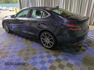 2023 Genesis G70 2.0T with VIN KMTG34TA0PU132391, listed as a Copart auction lot 72075974 with 17,479 mi miles and Salvage Title. Bid and sale history available at DreamBid. Image 2.