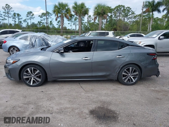 2020 Nissan Maxima SV with VIN 1N4AA6CV1LC377182, listed as a IAAI auction lot 41912923 with 122,728 mi miles and . Bid and sale history available at DreamBid. Image 14.