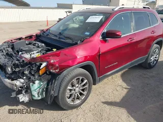 2019 Jeep Cherokee Altitude with VIN 1C4PJLLXXKD120325, listed as a IAAI auction lot 41838643 with 124,315 mi miles and . Bid and sale history available at DreamBid. Image 18.