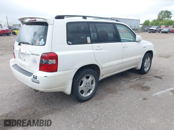 2004 Toyota Highlander z VIN JTEEP21A940017160, wystawiony jako IAAI lot #42257387 z przebiegiem 281 361 mil mil oraz . Historia ofert i sprzedaży dostępna na DreamBid. Obrazek 4.
