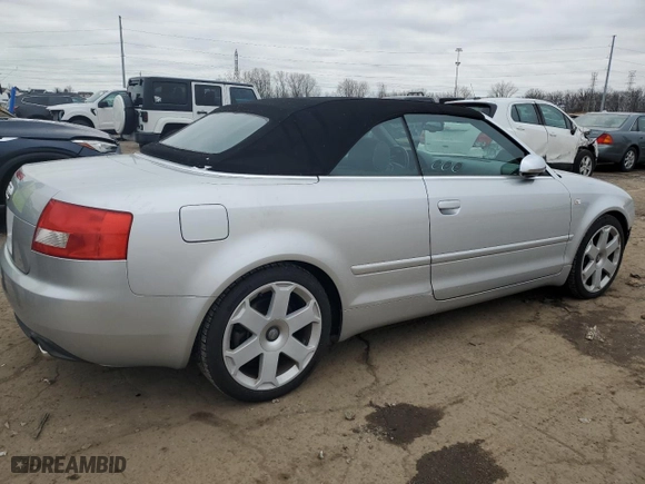 2004 Audi S4 with VIN WUARL48H24K900881, listed as a Copart auction lot 86218514 with NaN miles and Clean Title. Bid and sale history available at carsss.com. Image 3.