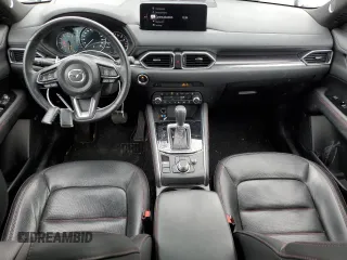 2022 Mazda CX-5 2.5 Turbo with VIN JM3KFBAY3N0603921, listed as a Copart auction lot 43679495 with 27,073 mi miles and Salvage Title. Bid and sale history available at carsss.com. Image 8.